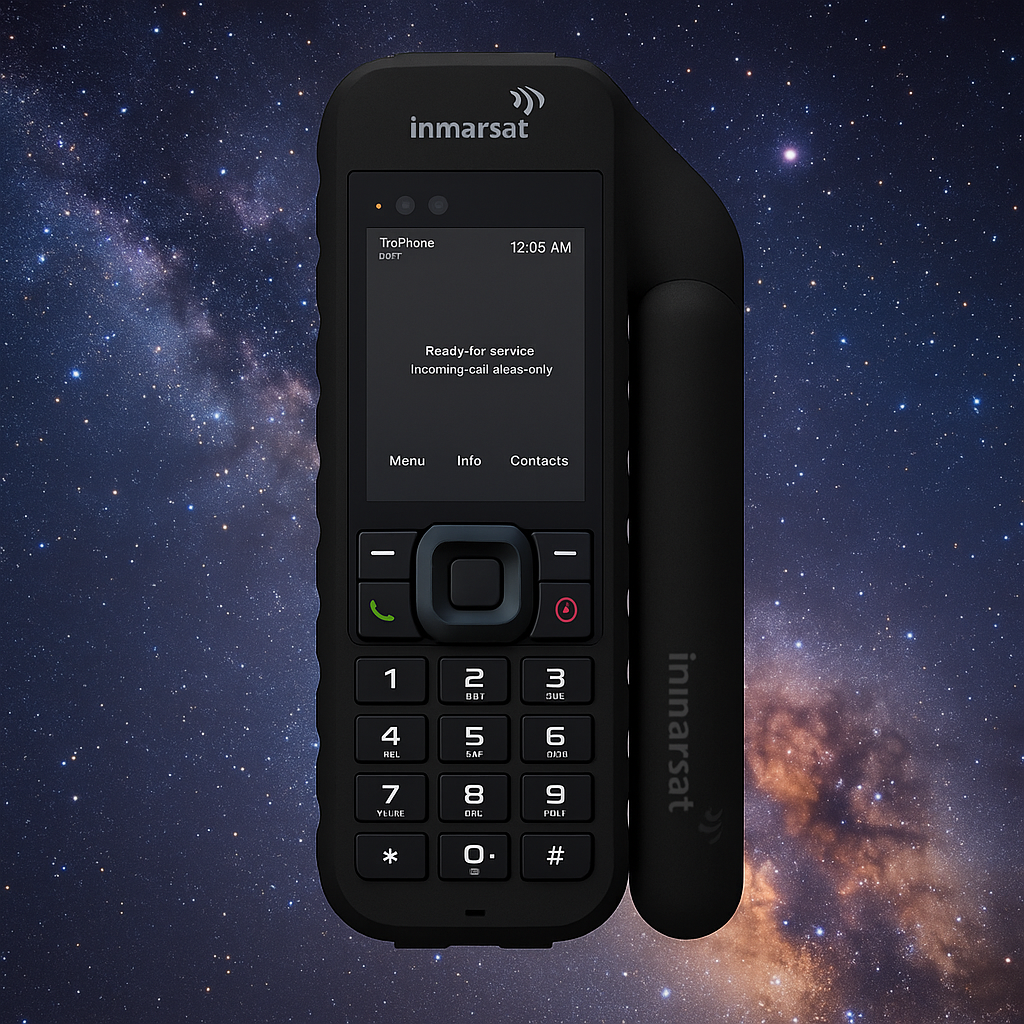Inmarsat IsatPhone 2 satellite phone with excellent battery life