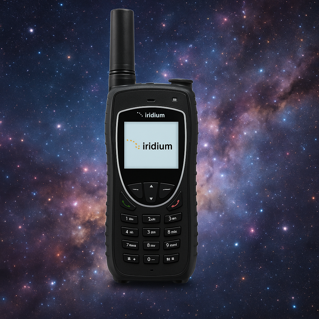 Iridium 9575 Extreme satellite phone with global coverage capabilities